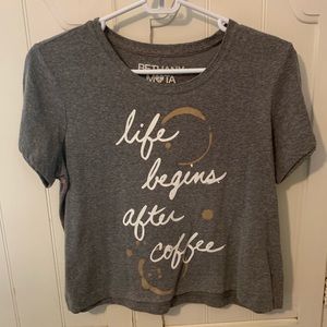Coffee Crop Top